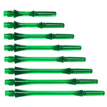 COSMO DARTS Cosmo Fit Gear Slim Spinning Clear Green Dart Shafts
