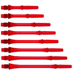 COSMO DARTS Cosmo Fit Gear Slim Spinning Clear Red Dart Shafts