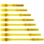 COSMO DARTS Cosmo Fit Gear Slim Spinning Clear Yellow Dart Shafts