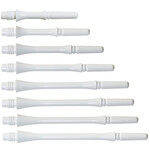 COSMO DARTS Cosmo Fit Gear Slim Spinning White Dart Shafts