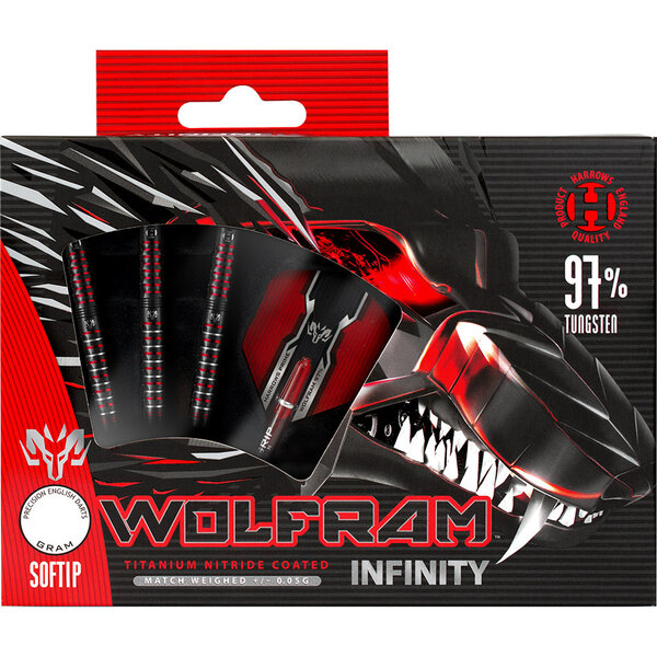 Harrows Darts Harrows Wolfram Infinity Soft Tip Darts