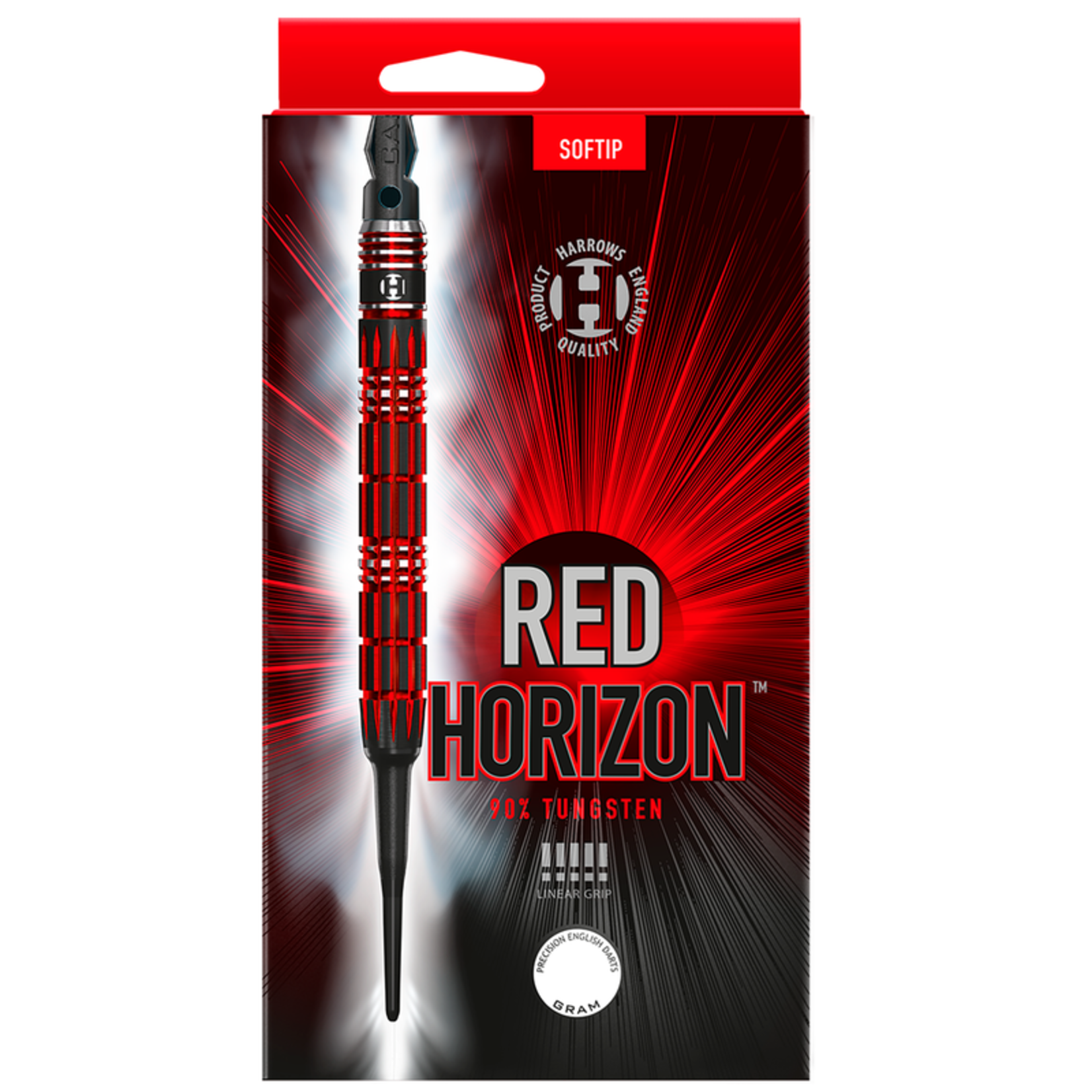 Harrows Darts Harrows Red Horizon Soft Tip Darts