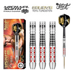 SHOT DARTS Shot Michael Smith Believe 90% Tungsten Front Weighted Steel Tip Darts