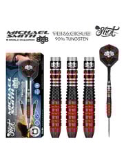SHOT DARTS Shot Michael Smith Tenacious 90% Tungsten Front Weighted Steel Tip Darts