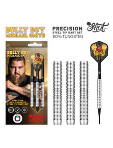 SHOT DARTS Shot Michael Smith Bully Boy Precision 80% Tungsten Soft Tip Darts