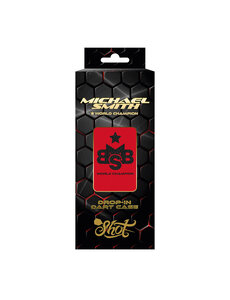 SHOT DARTS Shot Michael Smith World Champion Drop In Darts Case-Red