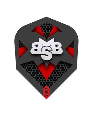 SHOT DARTS Shot Michael Smith Tenacious Dart Flights