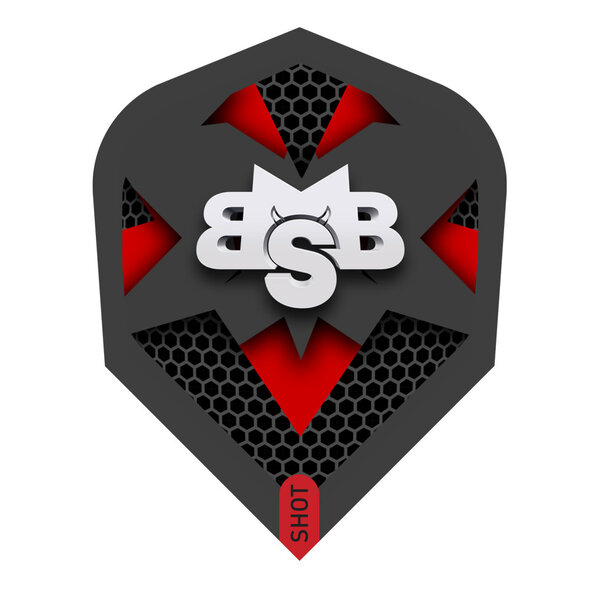 SHOT DARTS Shot Michael Smith Tenacious Dart Flights