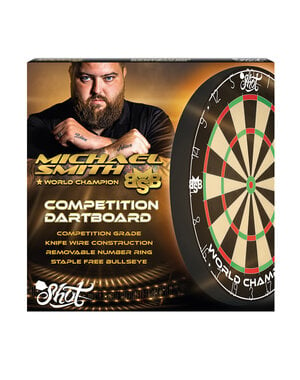 SHOT DARTS Shot Michael Smith Competetion Dartboard