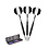 ElkaDart Elkadart Black 150 Jet Black Steel Tip Darts
