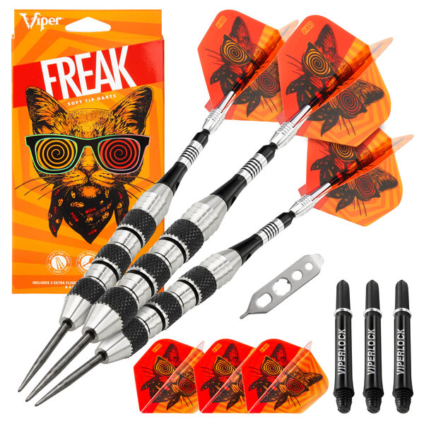 Viper Darts The Freak 22g Steel Tip Darts