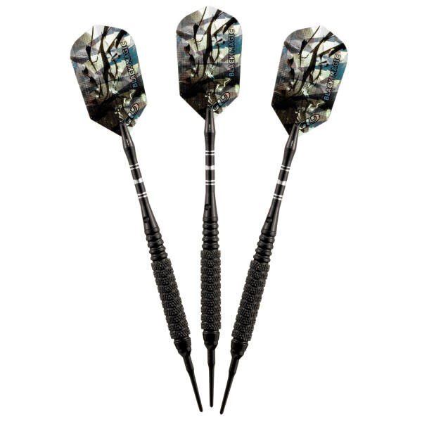 Viper Darts Viper Black Magic 10 Knurled Rings 18g Soft Tip Darts