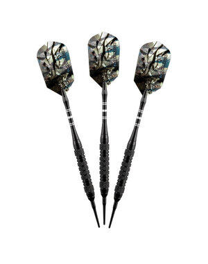 Viper Darts Viper Black Magic 6 Knurled Rings 18g Soft Tip Darts
