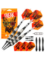 Viper Darts Viper The Freak Knurled and Shark Fin Barrel 18g Soft Tip Darts