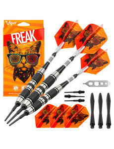 Viper Darts Viper The Freak 3 Knurled Rings Barrel 18g Soft Tip Darts