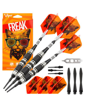 Viper Darts Viper The Freak 3 Knurled Rings Barrel 18g Soft Tip Darts