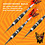 Viper Darts Viper The Freak 3 Knurled Rings Barrel 18g Soft Tip Darts