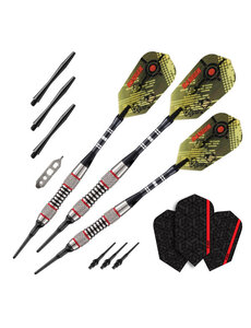 Viper Darts Viper Ranger 80% Tungsten Red Rings 18g Soft Tip Darts
