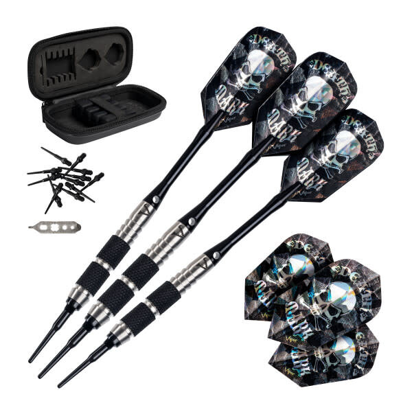 Viper Darts Viper Desperado 80% Tungsten Death Mark 2 Knurled Rings 18g Soft Tip Darts