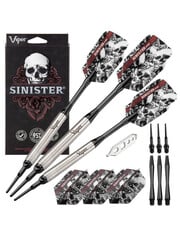 Viper Darts Viper Sinister 95% Tungsten Smooth Barrel 16g Soft Tip Darts