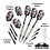 Viper Darts Viper Sinister 95% Tungsten Tapered Barrel 18g Soft Tip Darts