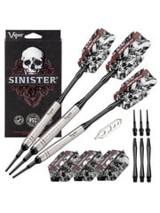 Viper Darts Viper Sinister 95% Tungsten Grooved Barrel 18g Soft Tip Darts