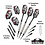 Viper Darts Viper Sinister 95% Tungsten Grooved Barrel 18g Soft Tip Darts