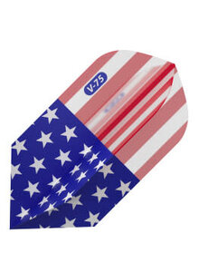 Viper Darts Viper V-75 American Flag Classic Translucent Slim Dart Flights