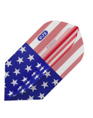 Viper Darts Viper V-75 American Flag Classic Translucent Slim Dart Flights