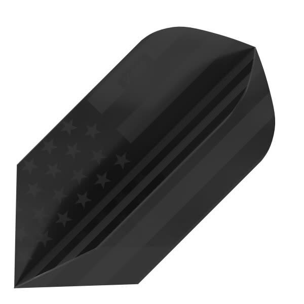 Viper Darts Viper V-100 American Flag Traditional Black Slim Dart Flights
