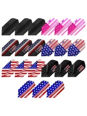 Viper Darts Viper Patriot Pack Dart Flights Assorted Weight Variety Pack Slim American Flag