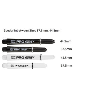 Target Darts Target Pro Grip Solid Color Intermediate Plus Dart Shafts