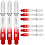 Target Darts Target Pro Grip Vision Medium 3 Sets Dart Shafts