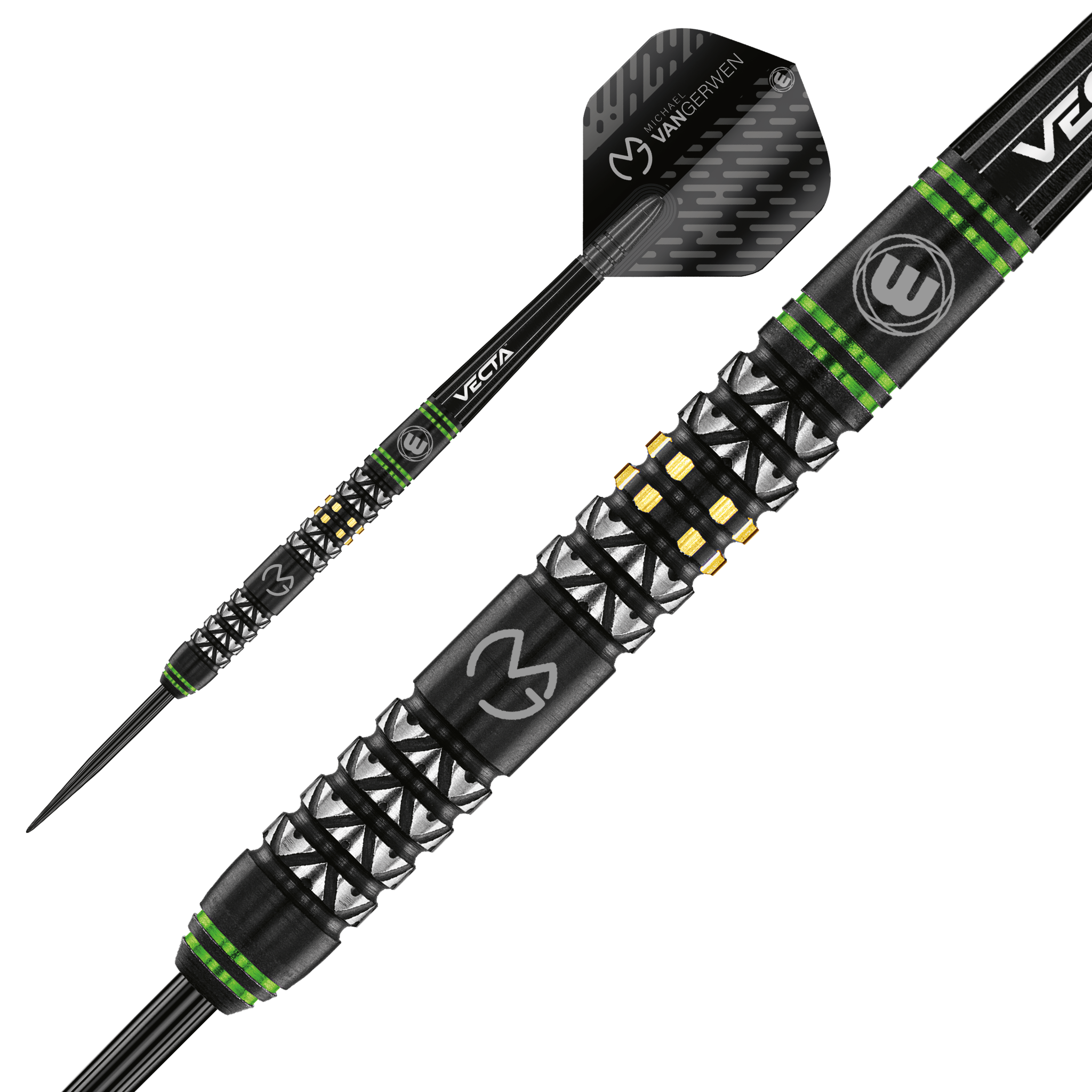 Winmau MVG Vantage Steel Tip Darts - DARTING AROUND LLC