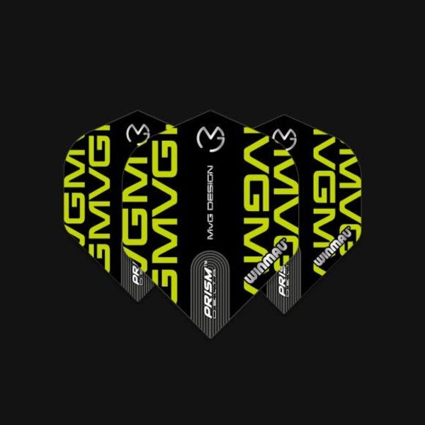 Winmau Darts Winmau MVG Prism Delta MvG Extra Thick 221 Dart Flights