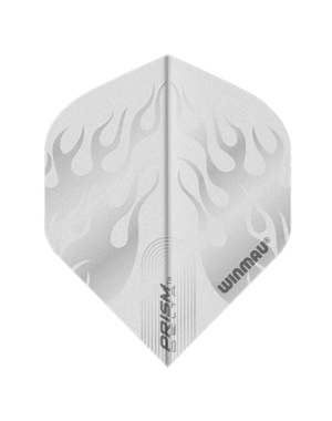 Winmau Darts Winmau Prism Delta White Flame 205 Dart Flights