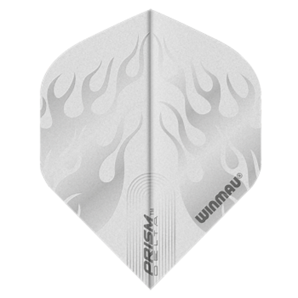 Winmau Darts Winmau Prism Delta White Flame 205 Dart Flights