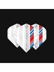 Winmau Darts Winmau Prism Delta Red White and Blue 217 Dart Flights