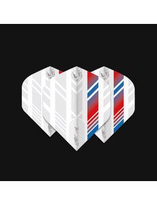 Winmau Darts Winmau Prism Delta Red White and Blue 217 Dart Flights