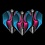 Winmau Darts Winmau Prism Blue and Pink Delta 239 Dart Flights