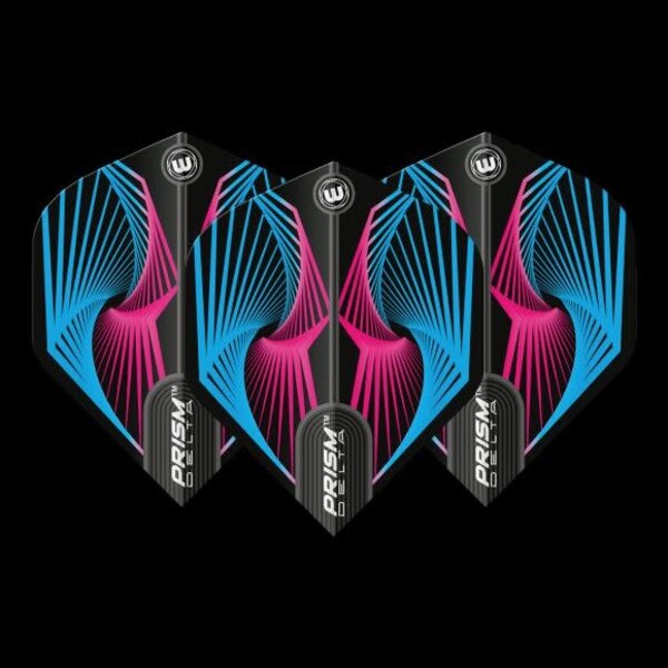 Winmau Darts Winmau Prism Blue and Pink Delta 239 Dart Flights