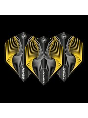 Winmau Darts Winmau Prism Yellow and Grey Delta 241 Dart Flights