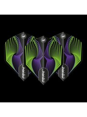 Winmau Darts Winmau Prism Delta Green and Purple 242 Dart Flights
