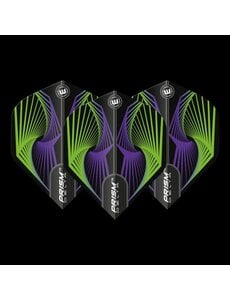 Winmau Darts Winmau Prism Delta Green and Purple 242 Dart Flights