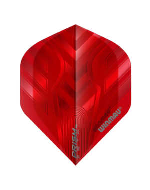 Winmau Darts Winmau Prism Zeta Red 300 Standard Dart Flights