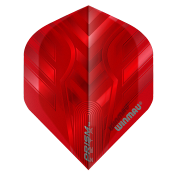Winmau Darts Winmau Prism Zeta Red 300 Standard Dart Flights