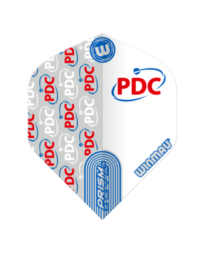 Winmau Darts Winmau Prism Zeta White PDC 320 Dart Flights