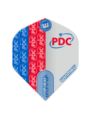 Winmau Darts Winmau Prism Zeta Red Blue and White PDC 322 Standard Dart Flights