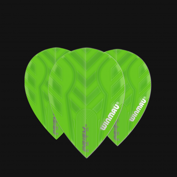 Winmau Darts Winmau Prism Zeta Green 601 Pear Dart Flights