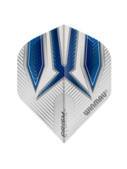 Winmau Darts Winmau Prism Alpha Blue and White 13 Standard Dart Flights